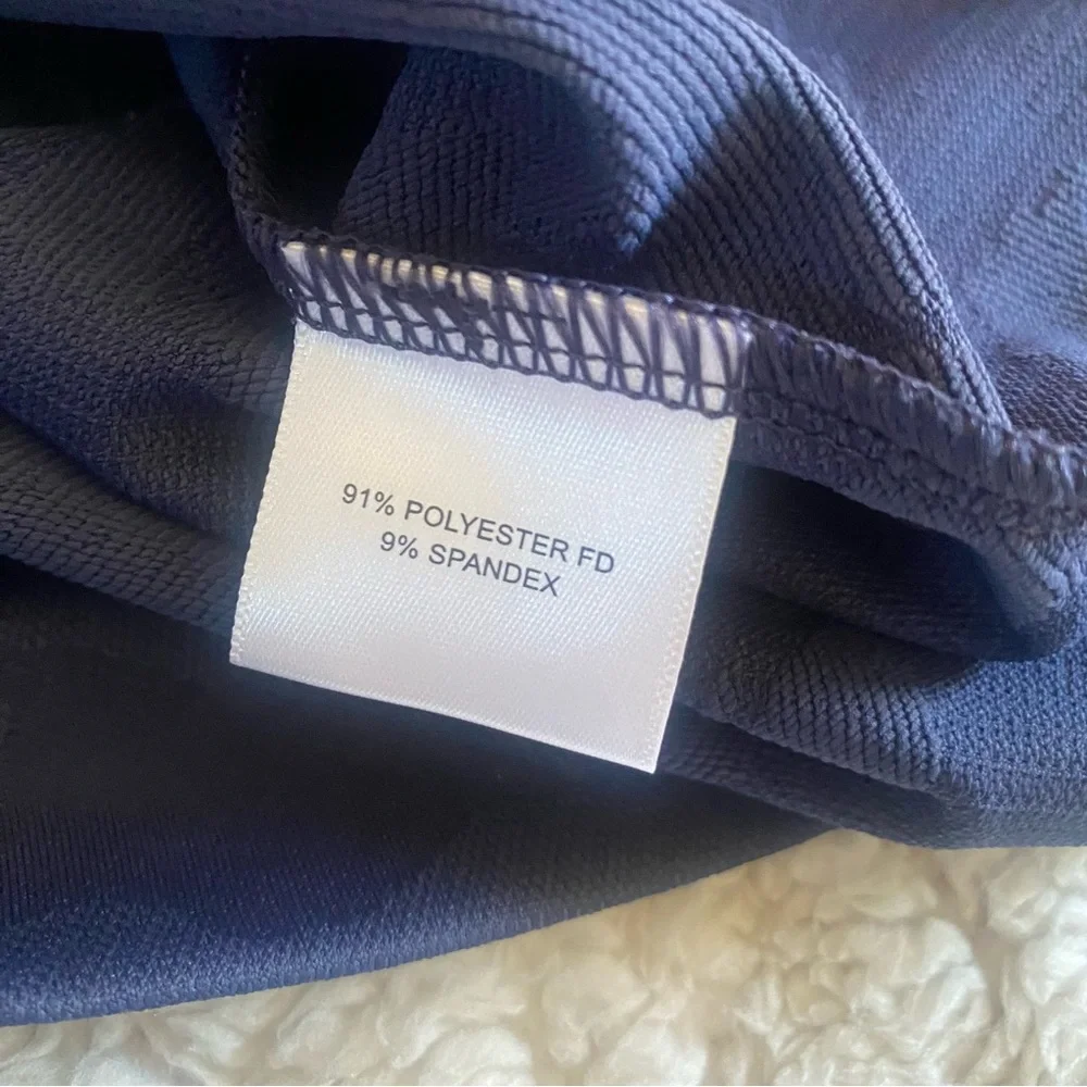 Peter‎ Millar Men's Navy Blue Quarter-Zip Shirt